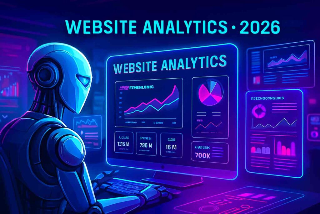 AI-powered SEO and website analytics tools 2026, keyword research, traffic analysis, performance optimization